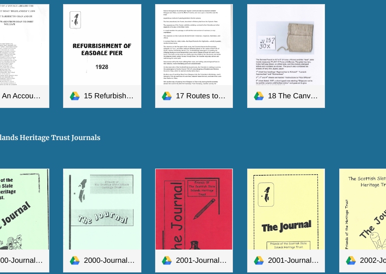 Digital Archives Online Slate Islands Heritage Trust